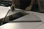 Аппликация для стеклопакета арочной формы